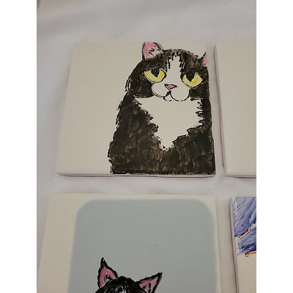 The Unbranded Brand cat coasters
